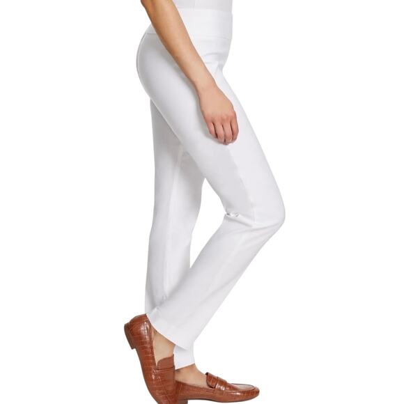 Gloria Vanderbilt Women’s Tummy Control Pull On Slim Dress Pants White Size 2S - Picture 3 of 3